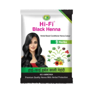 Herbal Henna Hair Colour – Black & Brown Shades | 12 gm