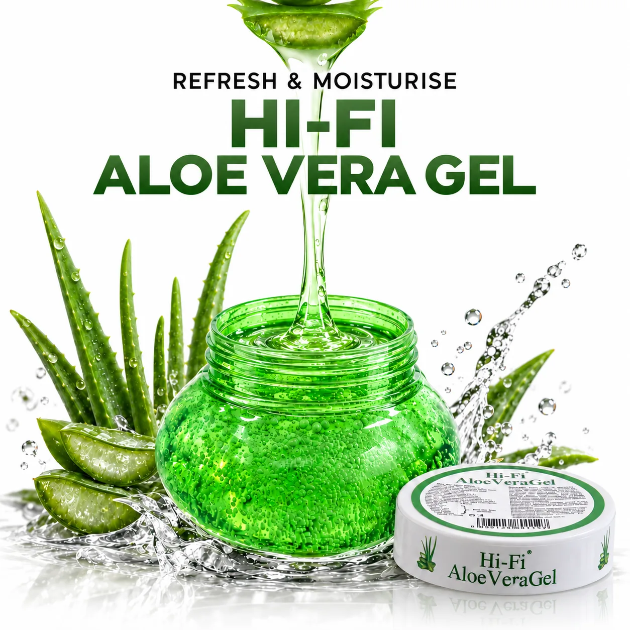 Aloe Vera Gel Moisturizer 125 gm (Matka)