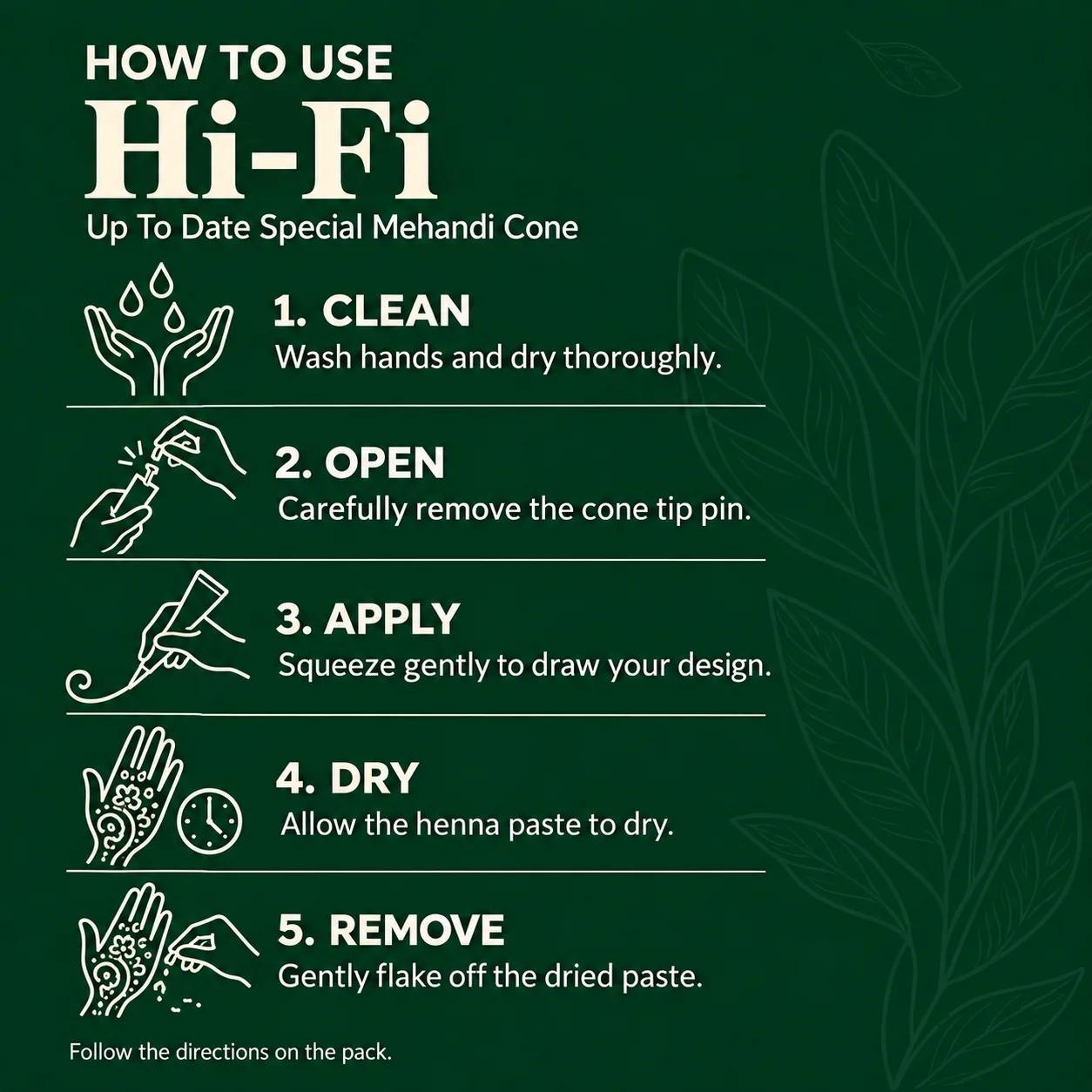 Hi-Fi Mehandi Cone How-To Guide