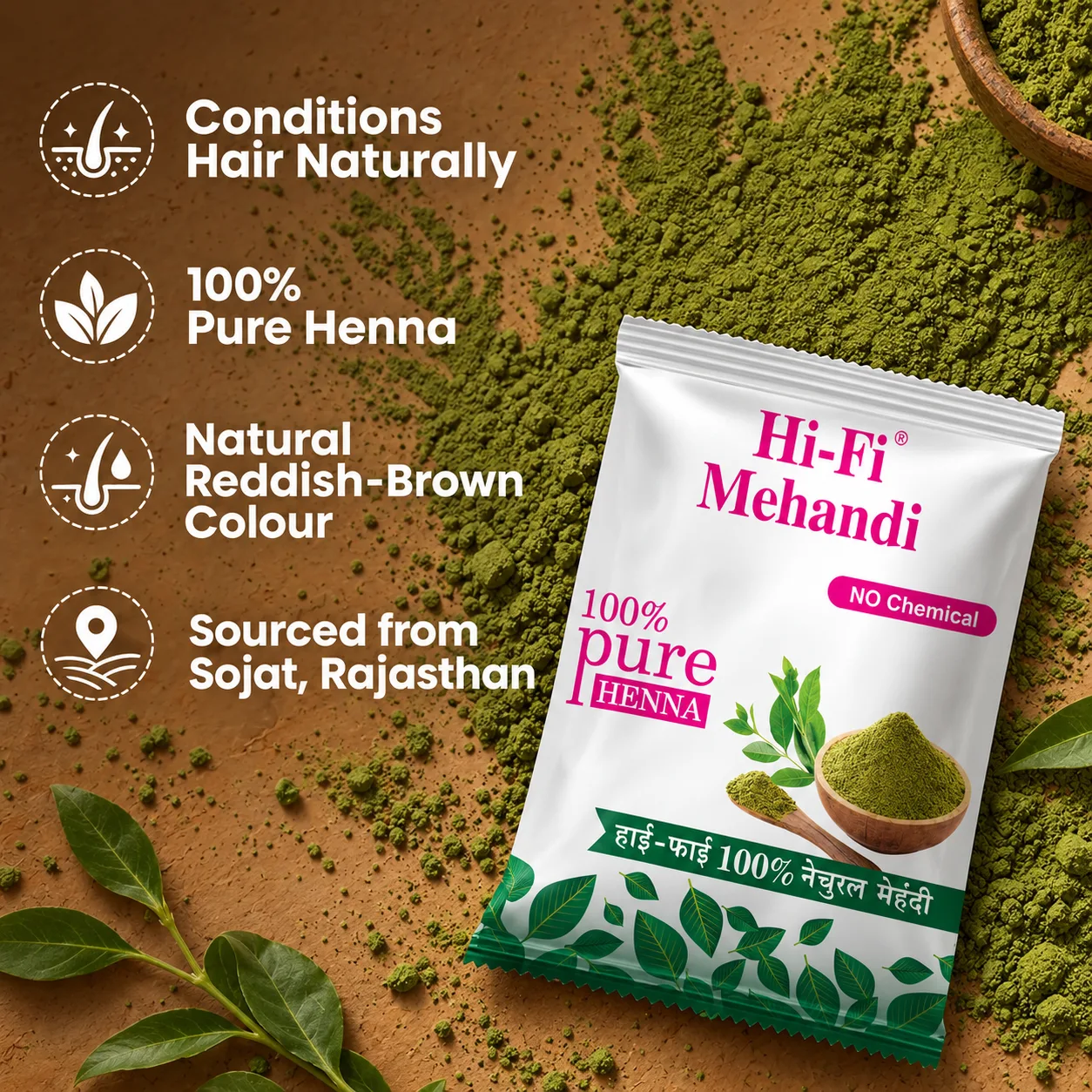 Hi-Fi Natural Mehandi Benefits