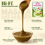 Masala Mehandi Powder, spoon-poured henna