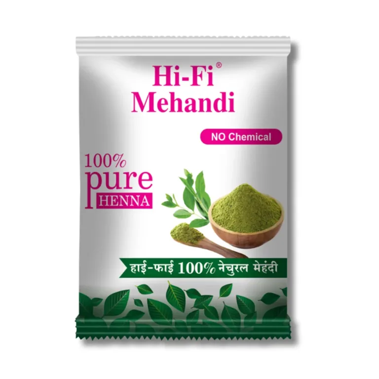Hi-Fi Natural Henna Powder for hair, hands and feet