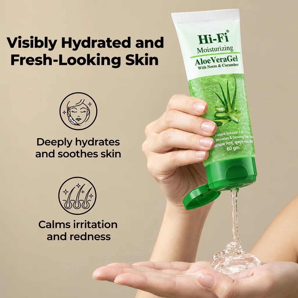 Aloe Vera Gel with Neem & Cucumber – Tube