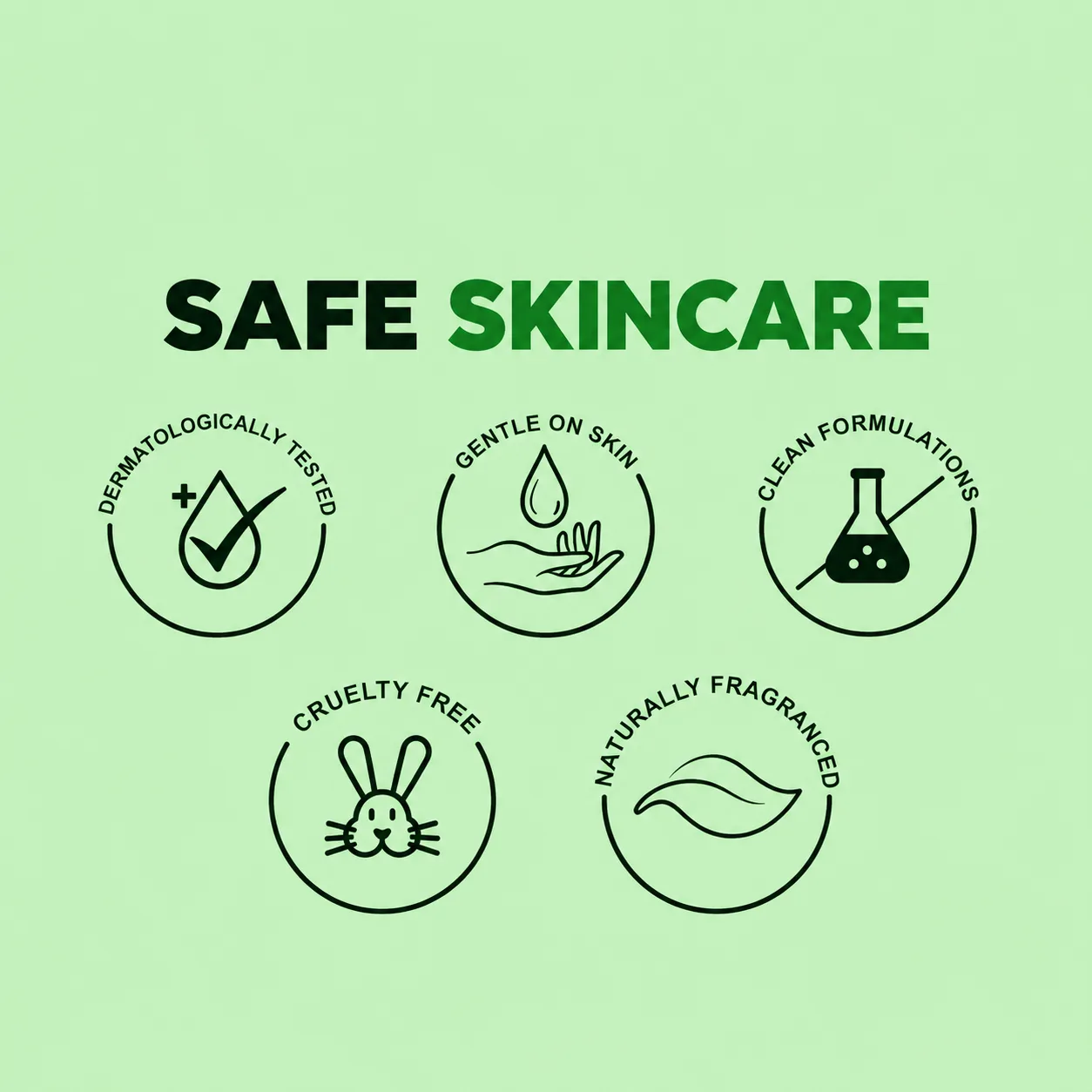 Natural Glow Neem Face Wash safe skincare features
