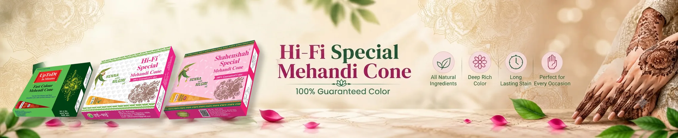 Henna (Mehandi) Cone